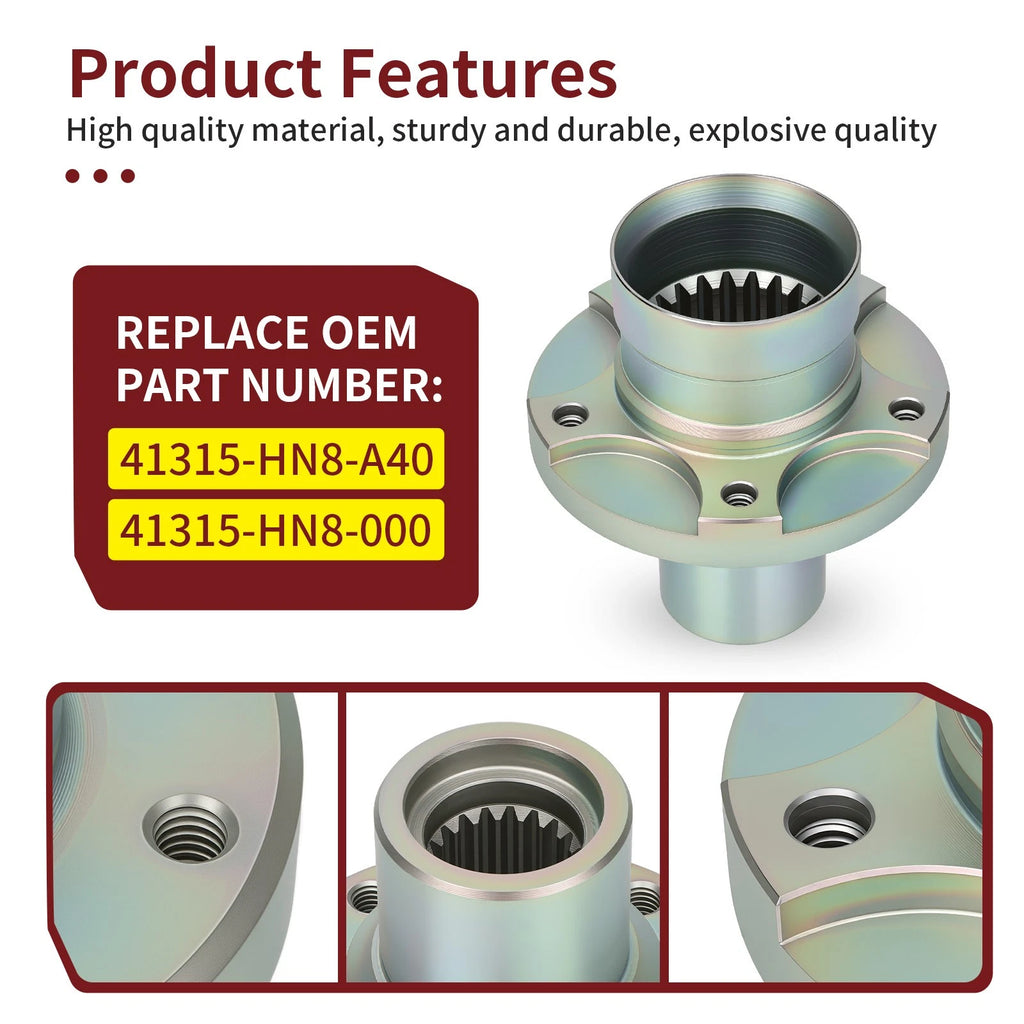 Rear Differential Pinion Joint for Honda Rancher 420 FA/FPA (2009–2014) 41315-HN8-A40