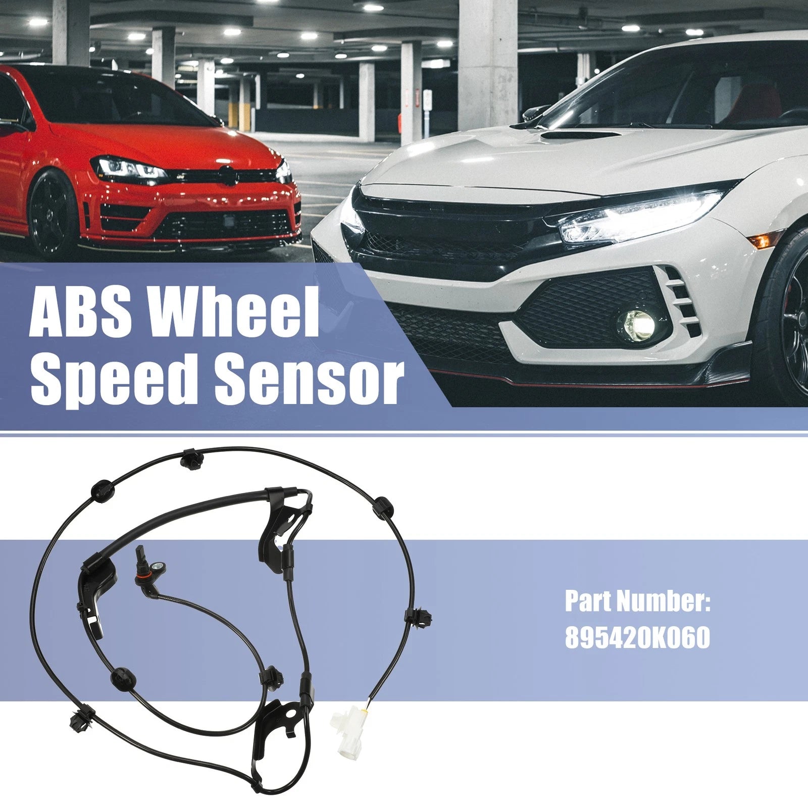 Front Right ABS Wheel Speed Sensor for Toyota Hilux VIII Pickup (2015–2022)