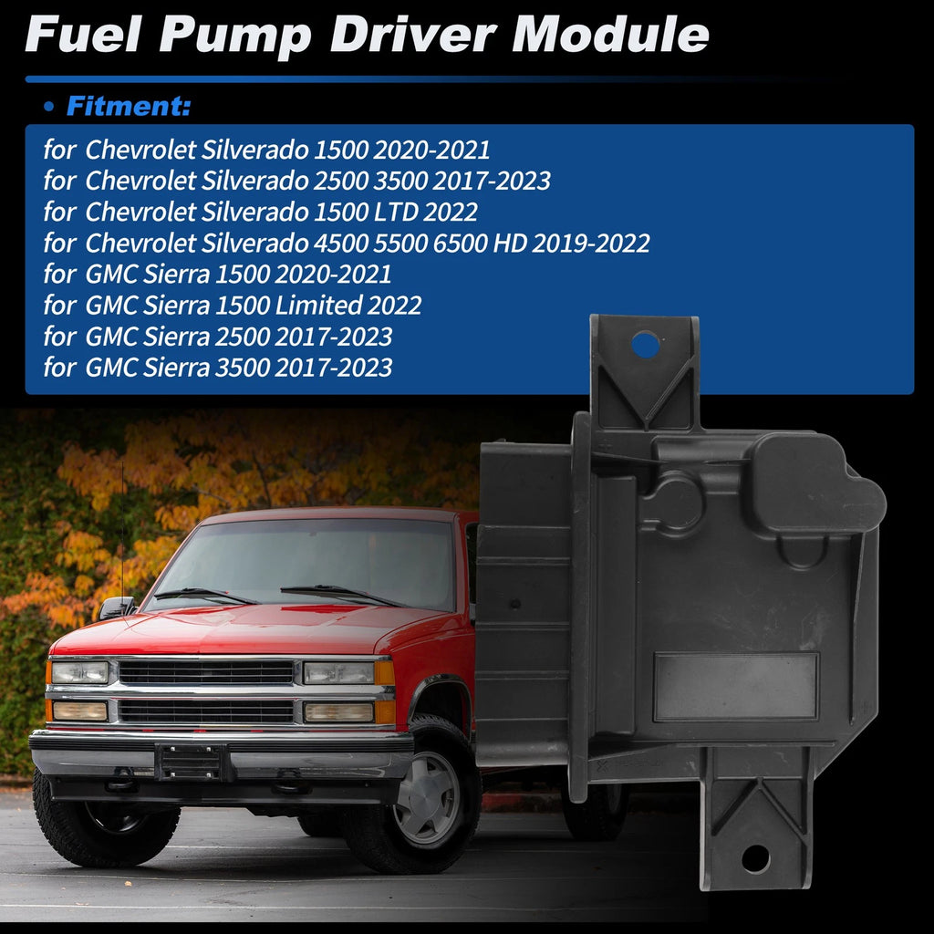 Fuel Pump Control Module for Chevrolet Silverado 1500 (2020–2021)