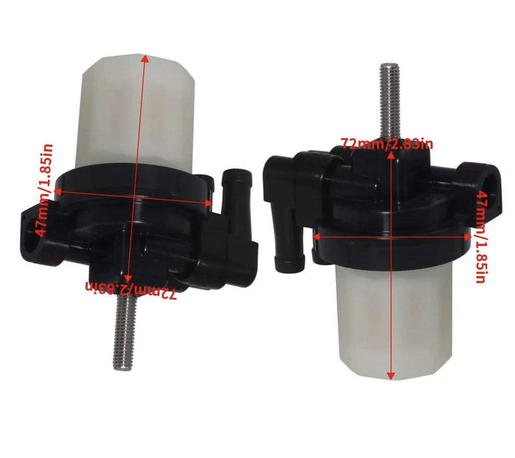 2Pcs Fuel Filter for Mercury Outboard 30HP 35HP 40HP 50HP 60HP (879884T)