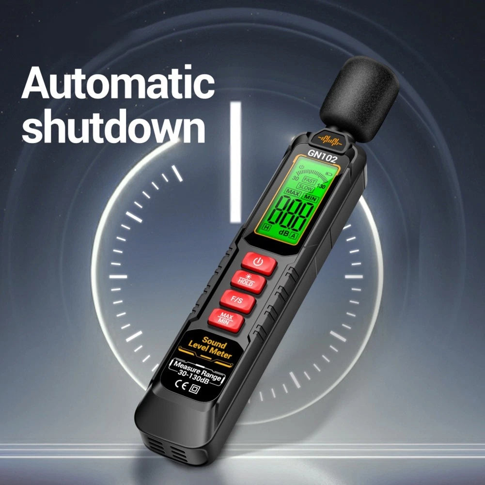 Decibel Meter for Safe Sound Level Monitoring