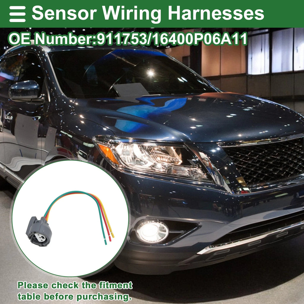 3 Pin Sensor Wiring Harness Replacement for Acura CL (1997–1999)