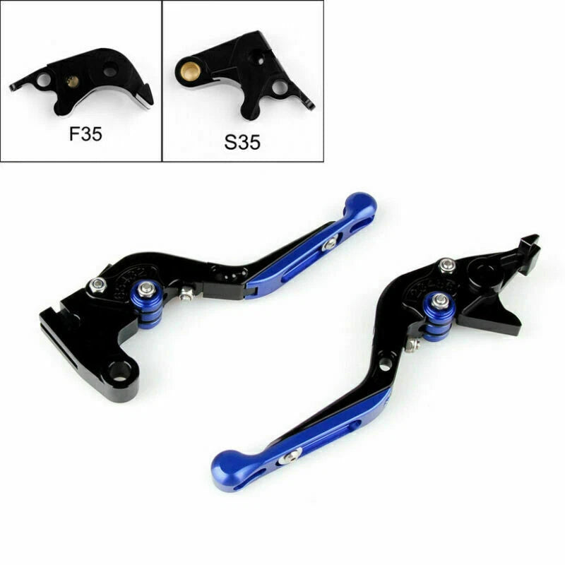 Adjustable Folding Brake Clutch Levers for Suzuki GSXR600 750 1000 (2006–2023)
