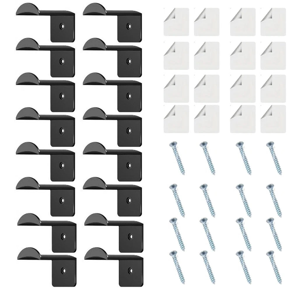 Entryway Storage Hat Holder Hooks - No-Drilling Installation, Space-Saving Design