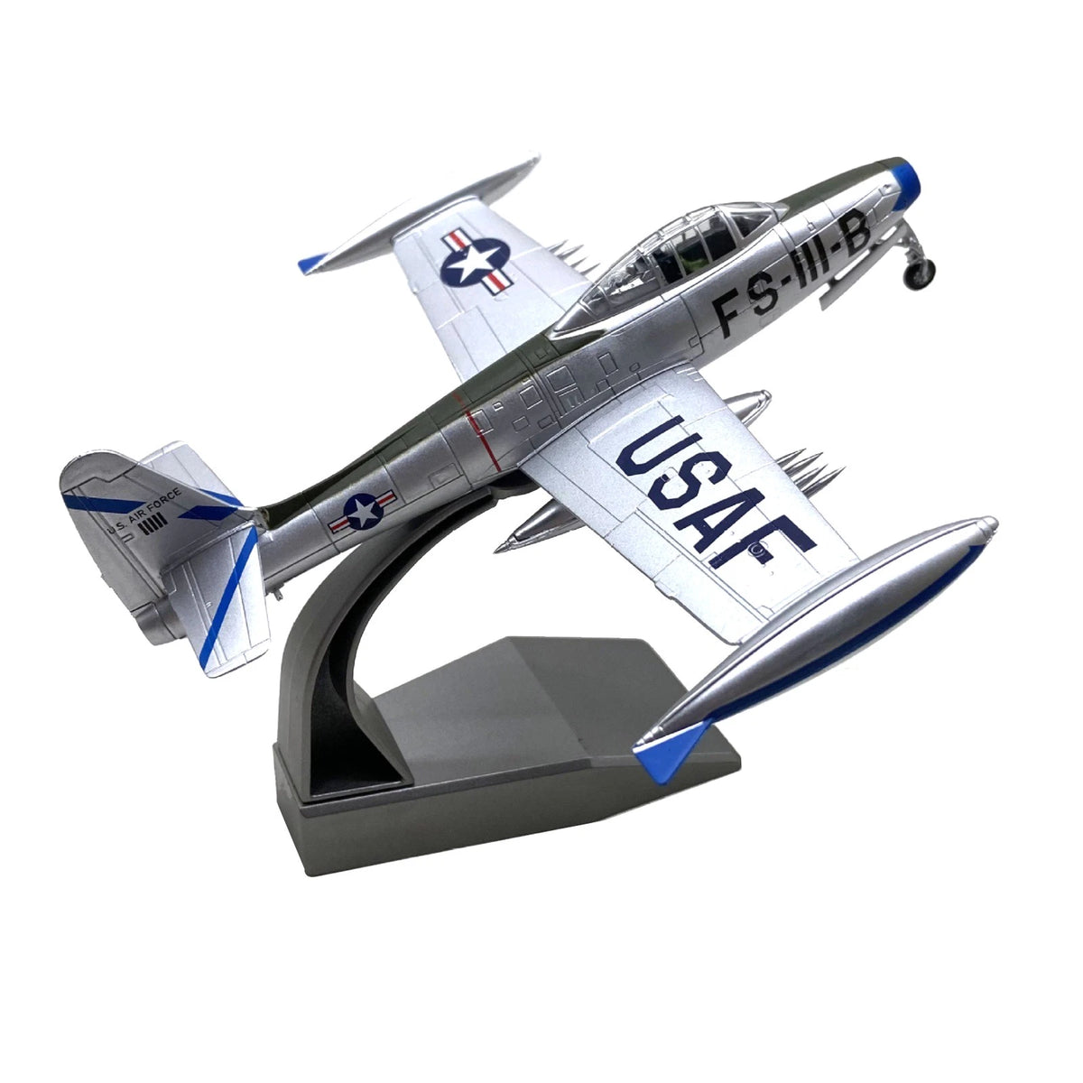 1:72 Scale Diecast Model for Republic F-84 Thunderjet (WWII)