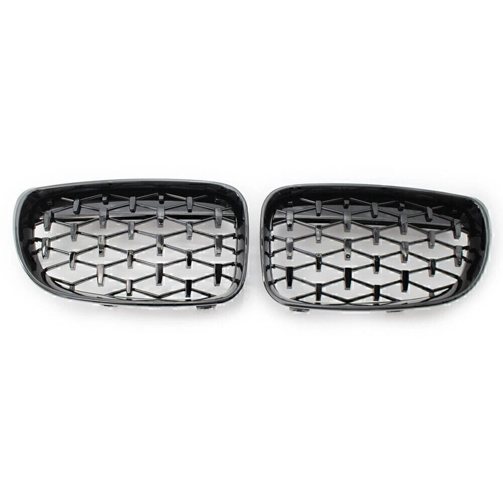 Gloss Black Front Grille for BMW 1 Series (E81 E82 E87 E88) (2008–2011)
