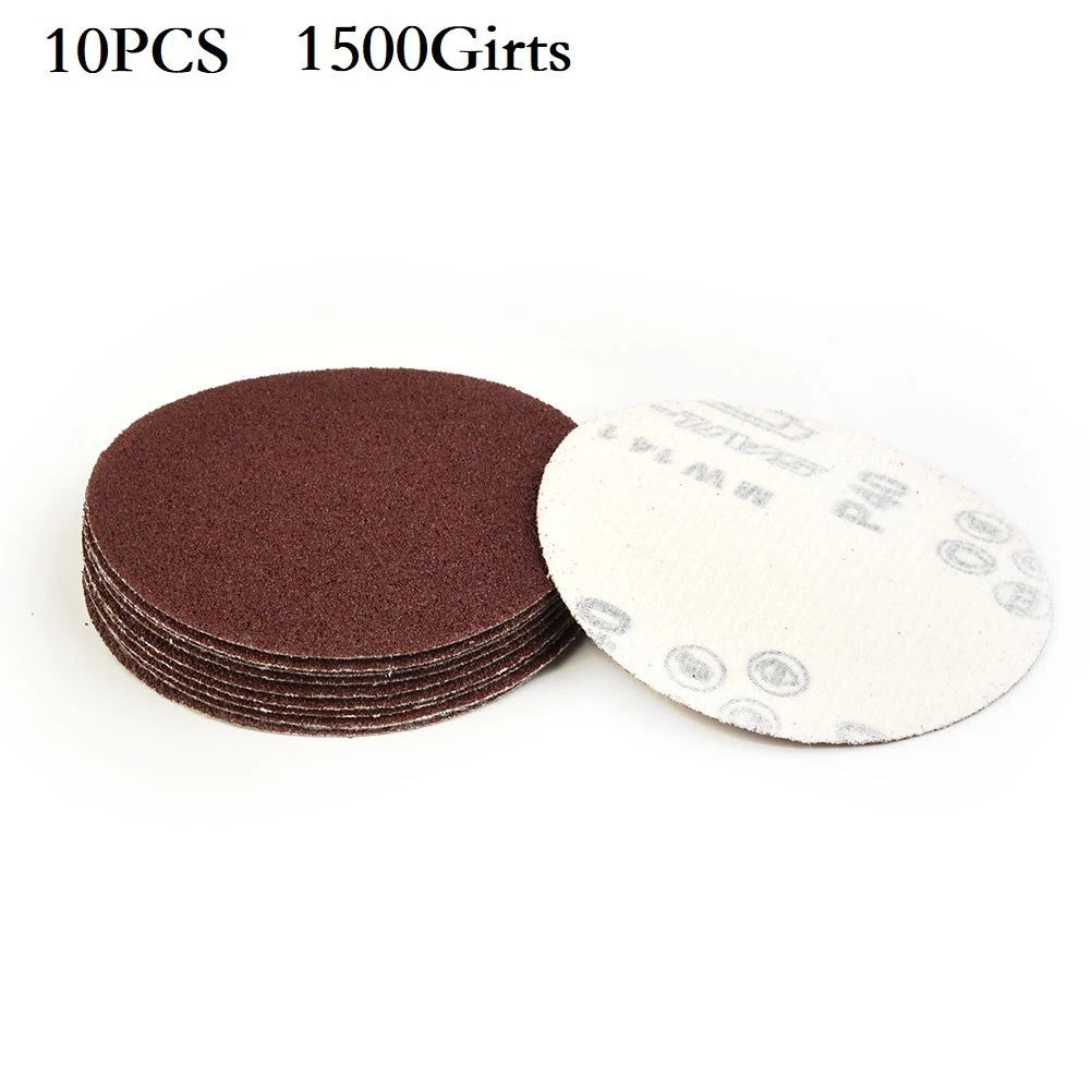 10pcs 4 Inch Sanding Discs Pad for Sander (40-2000 Grit)