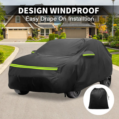 Waterproof Car Cover Heavy Duty 210D PU for Mercedes-Benz GLC (2015–2023)