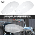 Motorcycle Handguard Protector Replacement for Harley Honda Transparent (2008–2024)