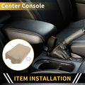 Console Lid Armrest Cover Replacement for Toyota Tundra Beige (2007–2021)