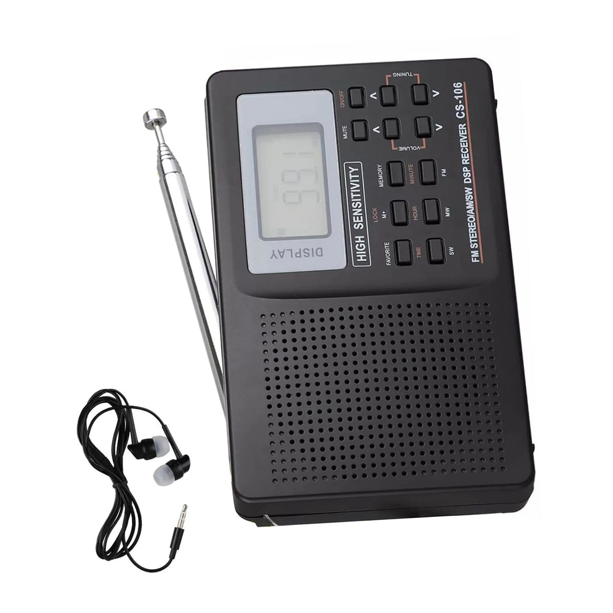 Digital Radio Receiver for Universal Use (1Pc)