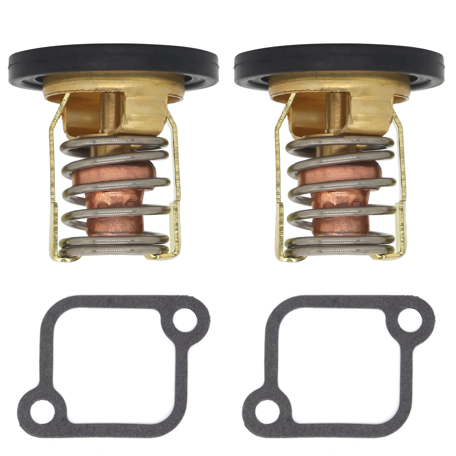 2X Thermostat Kit for Mercury Marine Outboard Motors 200-300 HP (18-3606)