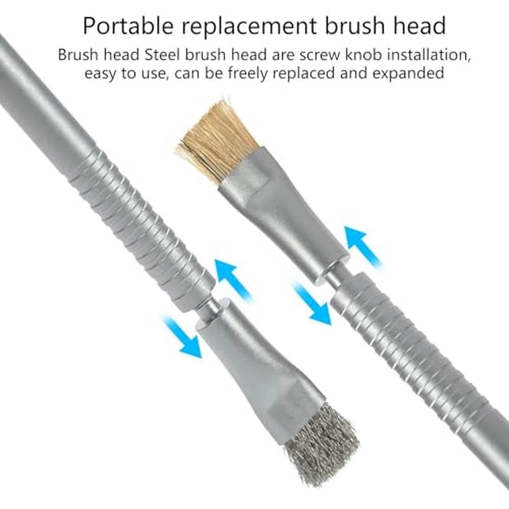 IC cleaning brush tool for electronics (chips components maintenance)