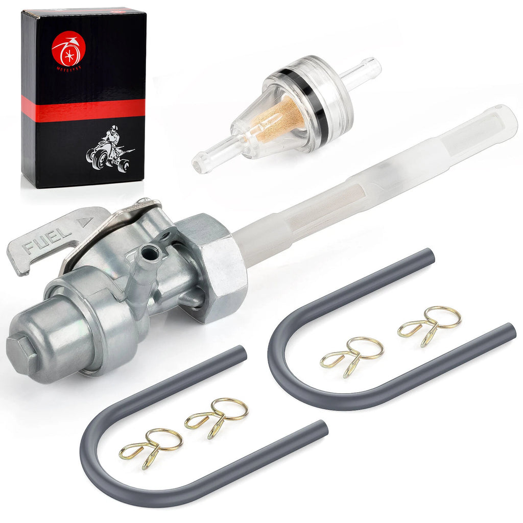 Fuel Petcock for Honda FourTrax TRX300 (1988–2000), TRX250 (1985–1988), TRX250X (1985–1992), TRX200SX (1986–1987)