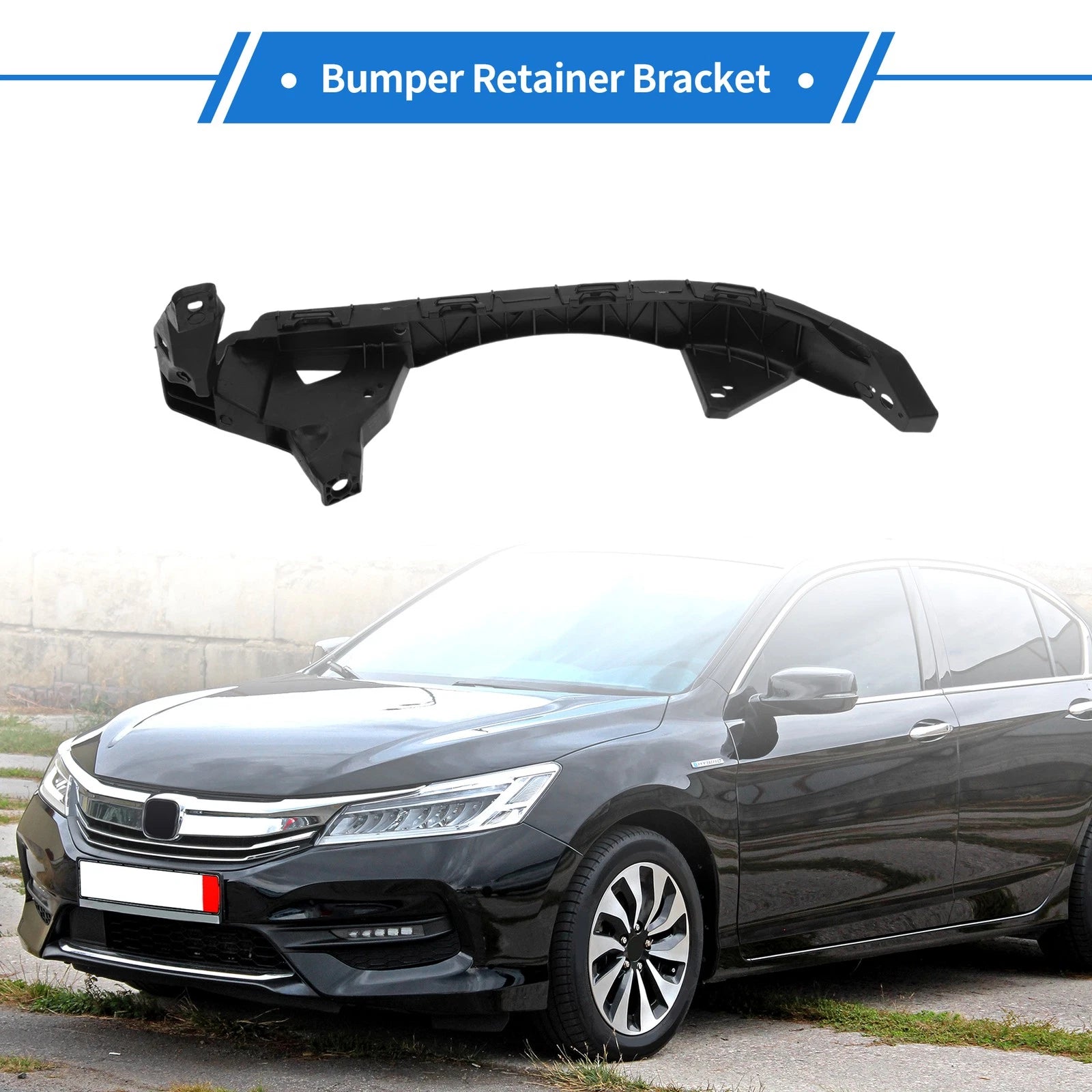 Front Right Bumper Retainer Bracket Replacement for Honda Accord (2013–2017)