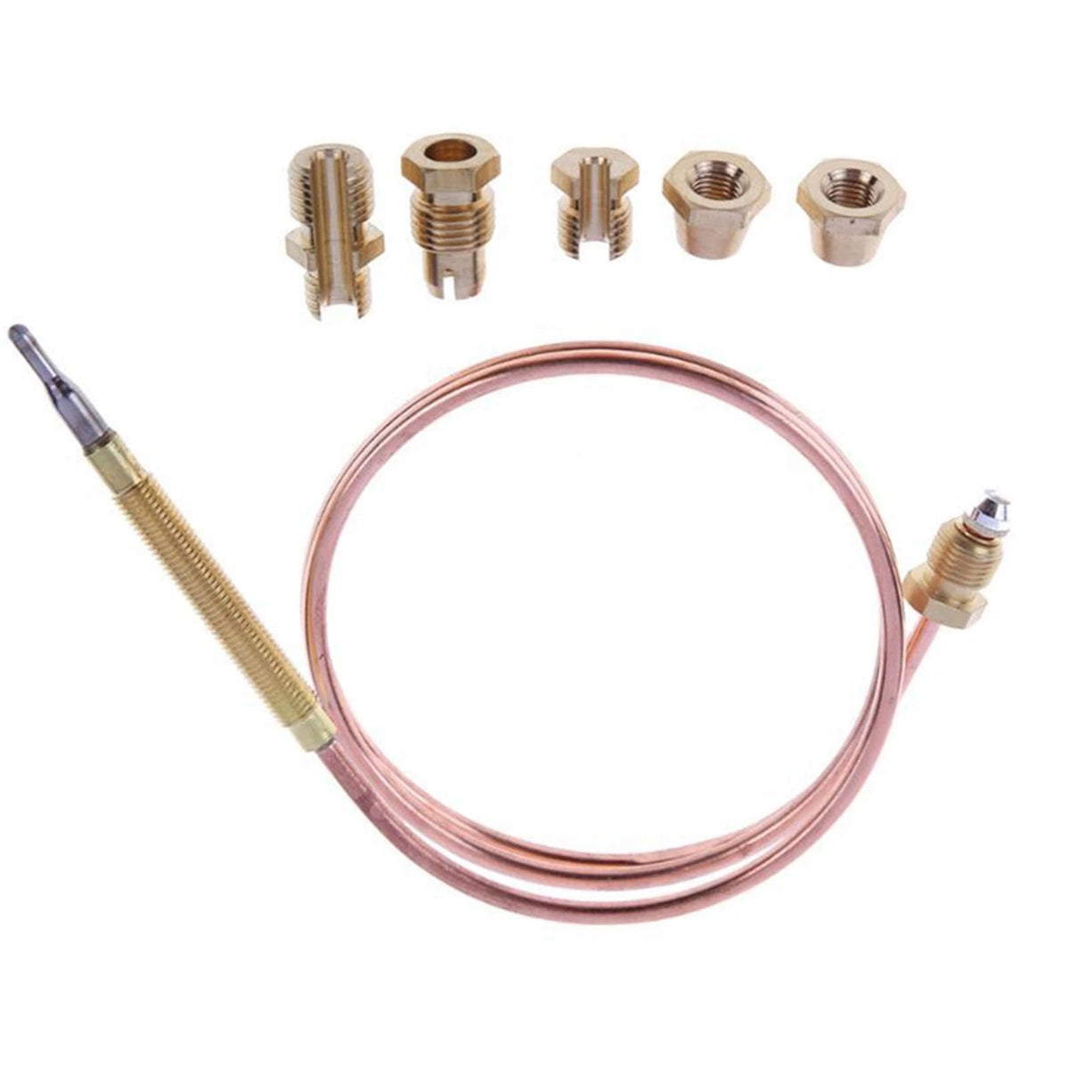 Gas Stove Thermocouple for Universal Heating Gas Burner (5 Pcs Nuts)