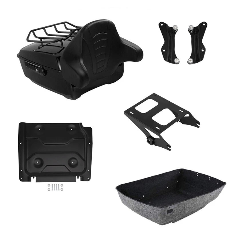 Trunk Backrest Mount Plate for Harley Touring Road Glide (2014–2026)
