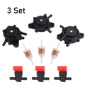 Set of 3 Fuel Pump & Shut Off Valve for Briggs Kohler (808656, 491922)