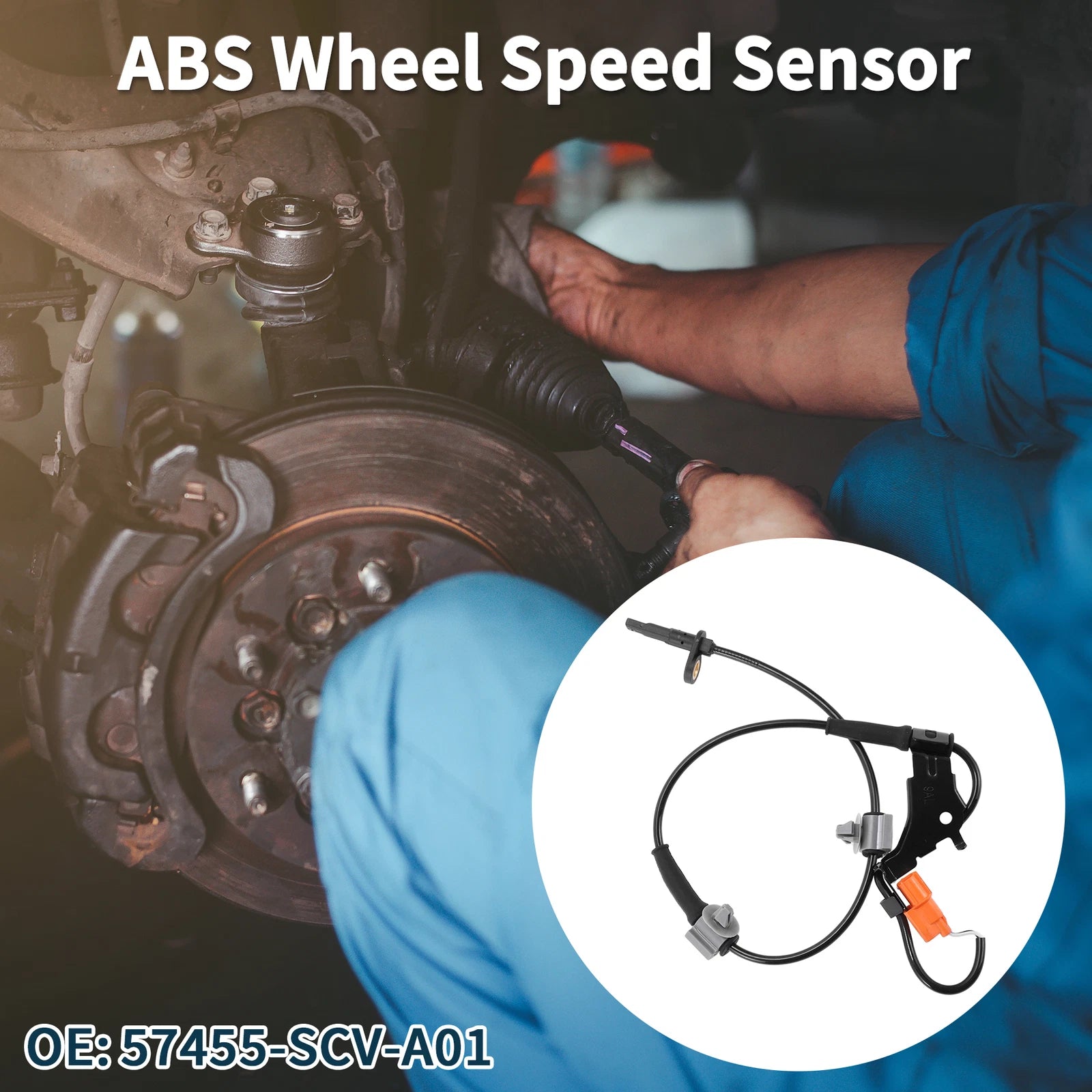 ABS Wheel Speed Sensor for Honda Element (2003–2011) No. 57455-SCV-A