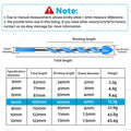 10x 6mm Tungsten Carbide Drill Bits for Porcelain Tile Concrete