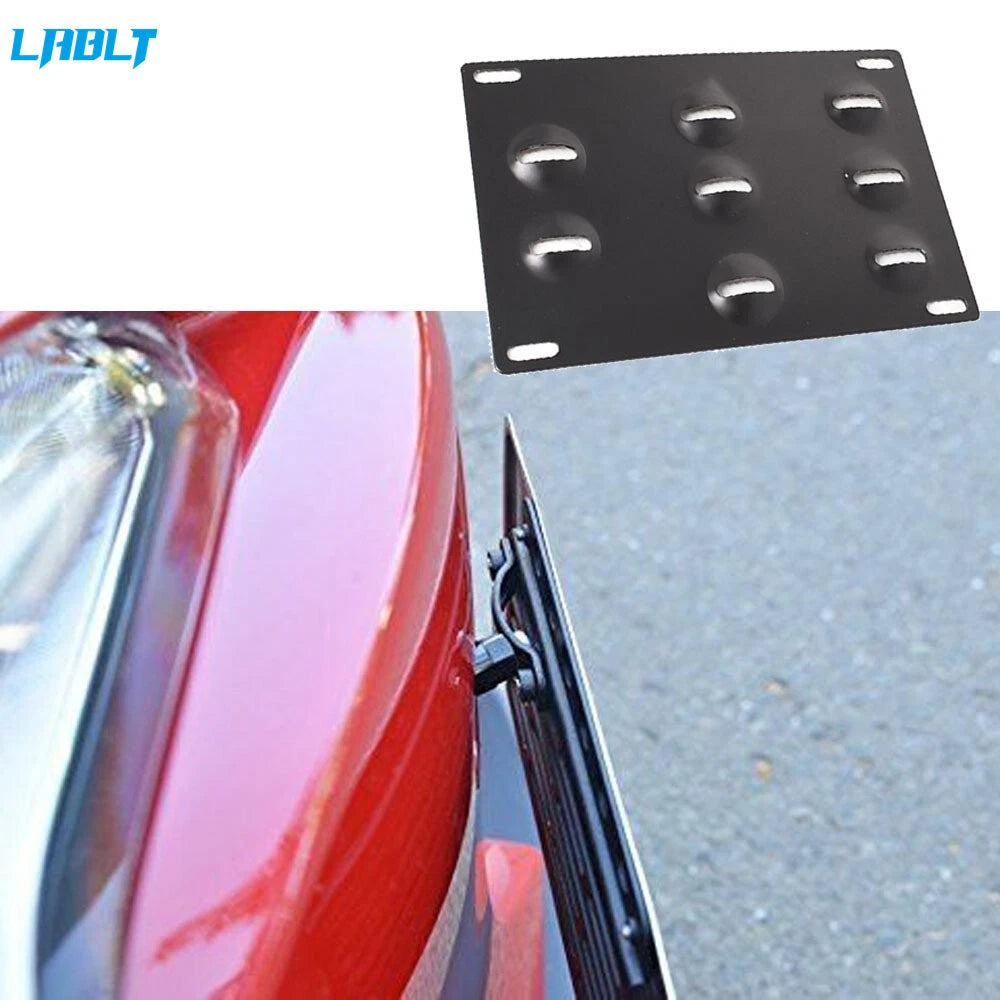 Tow Hook License Plate Mount Bracket for Audi (2008–2015)