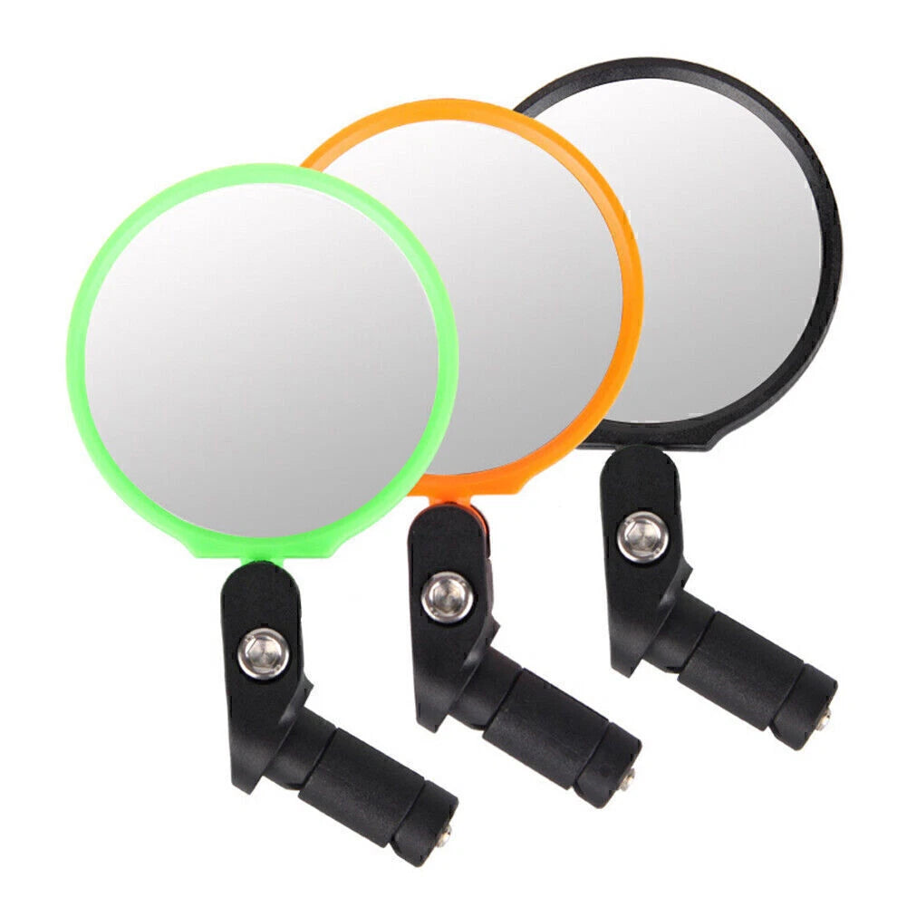 360° Adjustable Bar End Mirror for Motorcycles (Universal Fit)