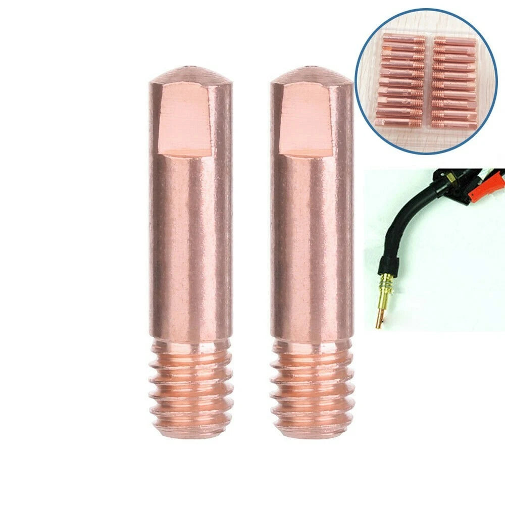10pcs Mig Welding Contact Tips for MB15 Welder (M6)