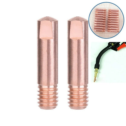 10pcs Mig Welding Contact Tips for MB15 Welder (M6)