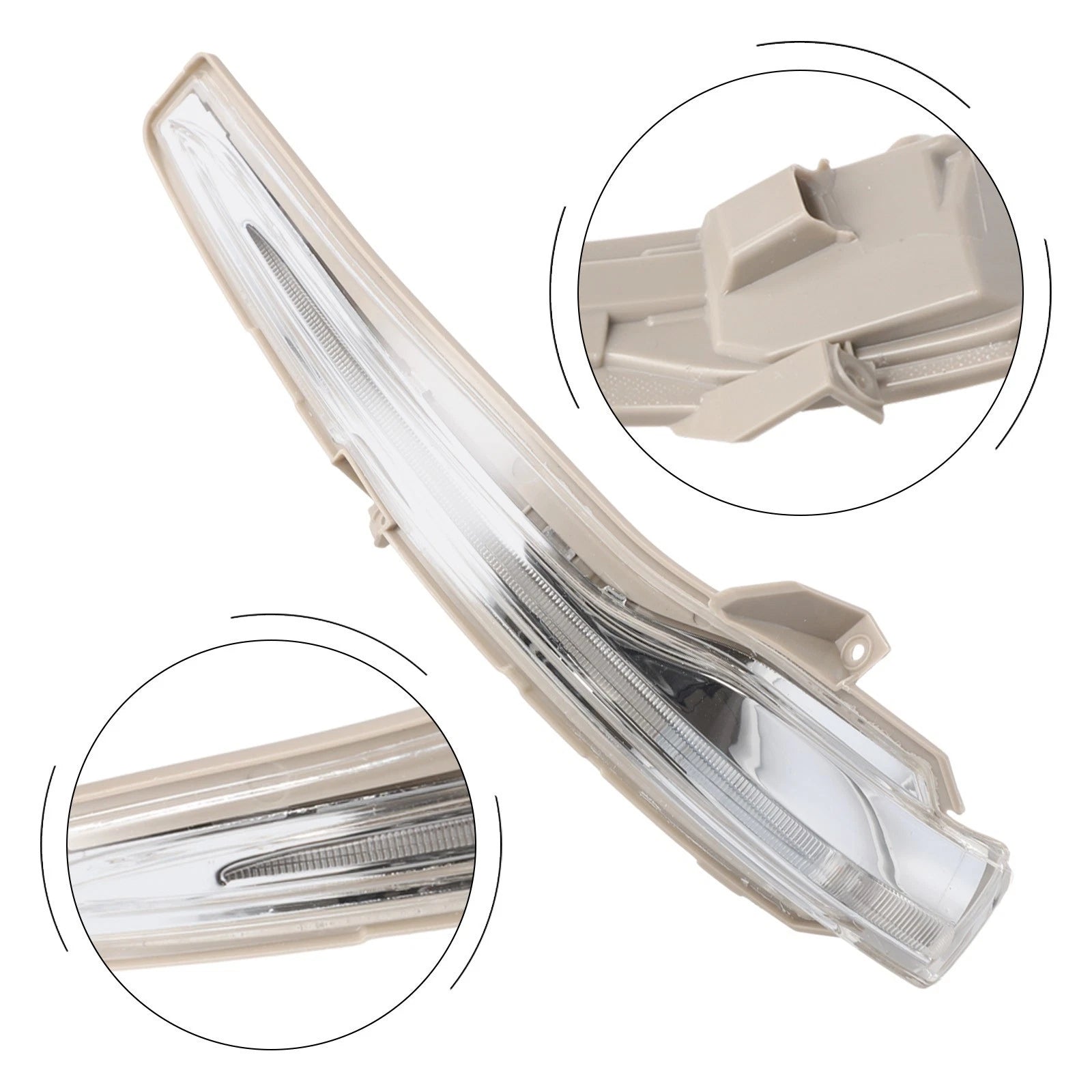 Left Side Reversing Mirror for Mercedes-Benz E-Class (2017–2023) ABS Indicator