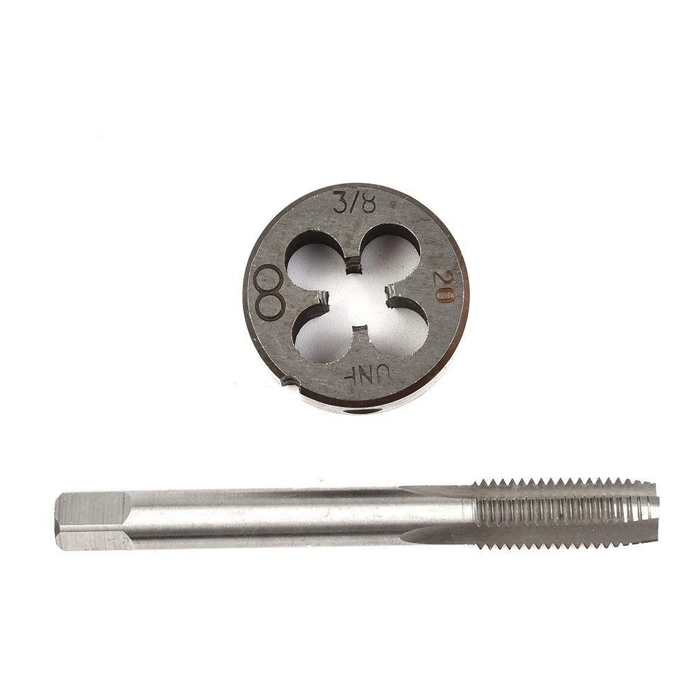 2pcs HSS 3/8-20 Right Hand Pipe Taps for Machine Use