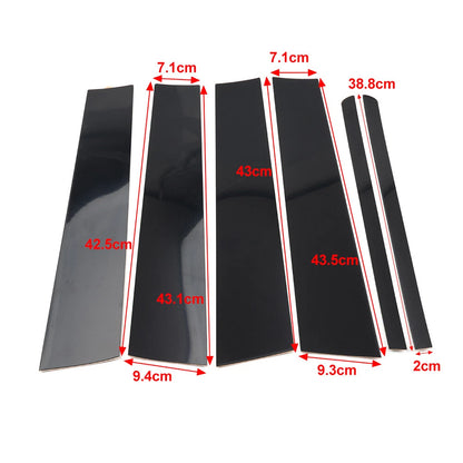 Set of 4 Pillar Posts Door Window Trim Kit for Ford Explorer (2011–2019)