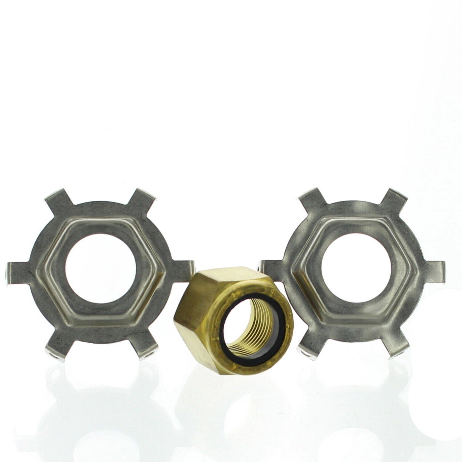 Prop Nut Tab Washer Kit for MerCruiser Sterndrive Alpha One Bravo 1 2 3 (N/A)