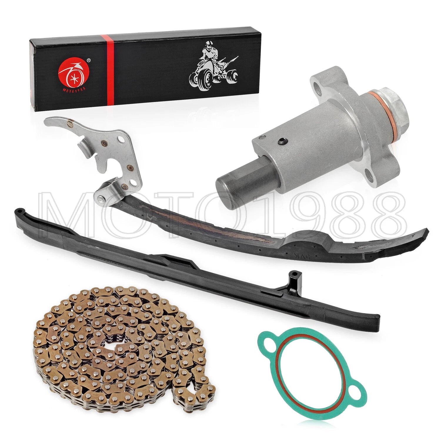 Cam Timing Chain + Tensioner Guides for Yamaha Raptor 700 YFM700R (2006–2020)