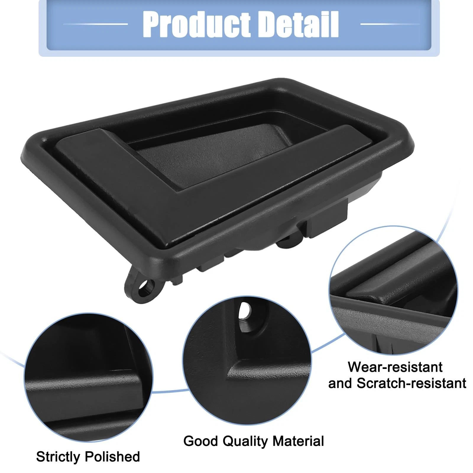 Car Interior Door Handle Front Left Side Replacement for Chevy Tracker (1989–1998)