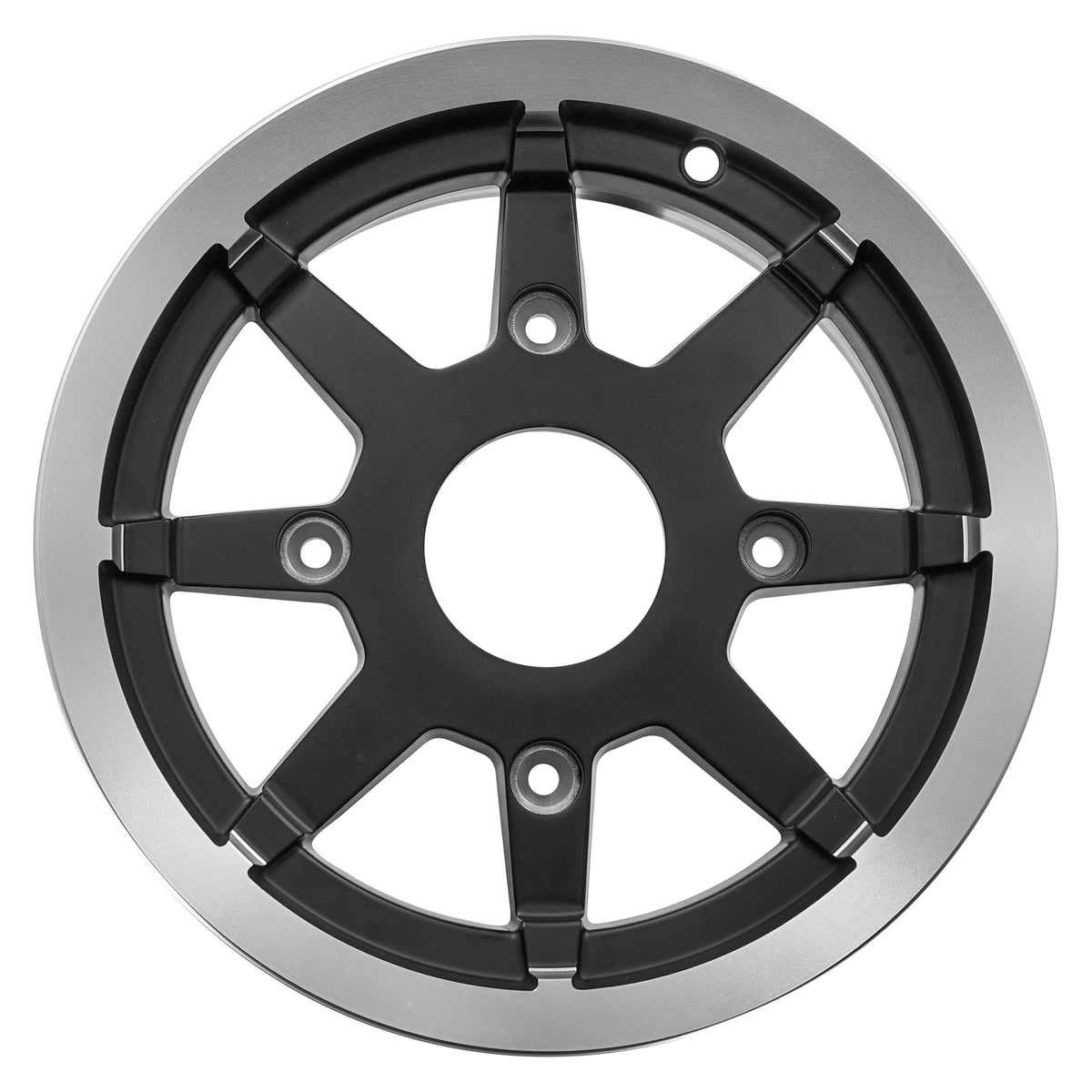 Front Wheel Rim Satin Black for 4+2 Offset 12x6 (4x156) (Universal)