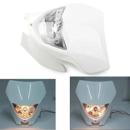 Enduro Headlight for Yamaha WRF250/400/426/450 (2001–2023) White