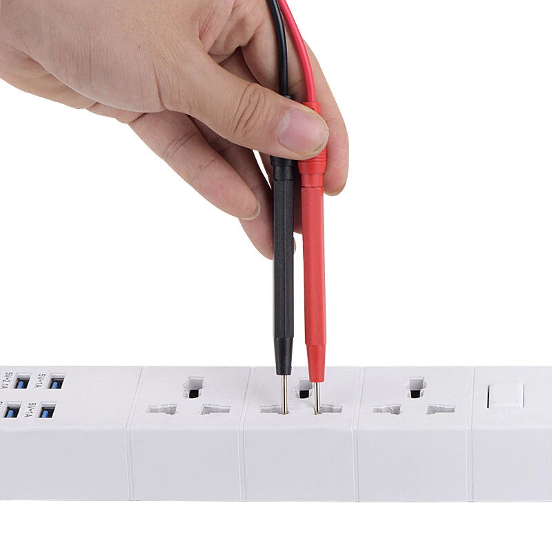 16Pcs Multimeter Test Lead Probe Set with Alligator Clips for