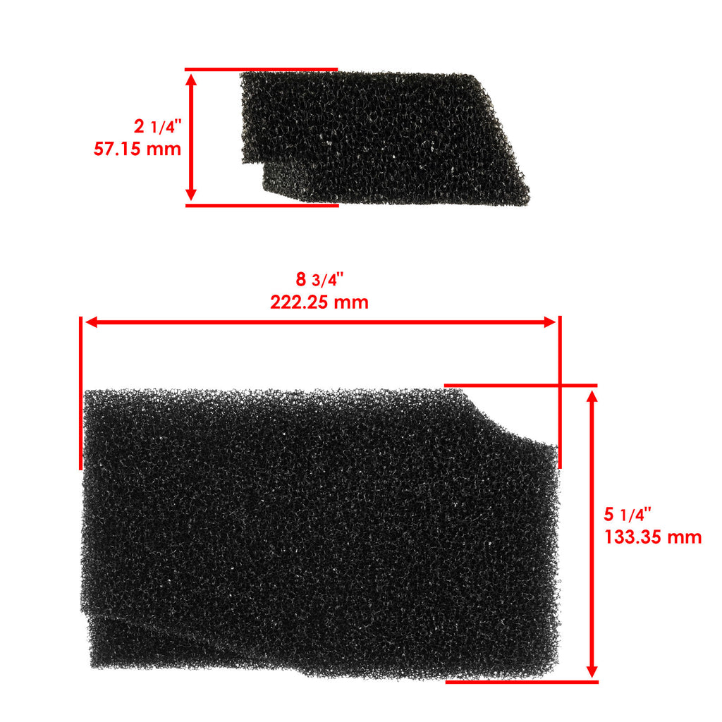 Hood Foam Pre Filter Replacement for Polaris 600 Touring Triumph 2000 (1997–2002)