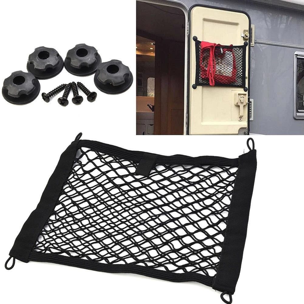 Extra Large Elastic Storage Net for Cargo Van (Motorhome/Caravan/Boat)