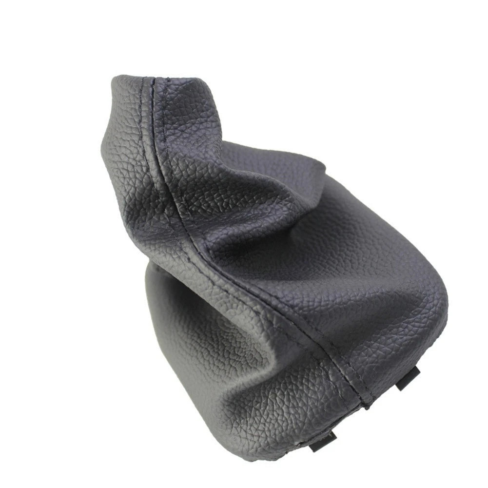 Black Leather-Effect Gear Shift Knob Cover for Kia Forte Koup (2010–2013)