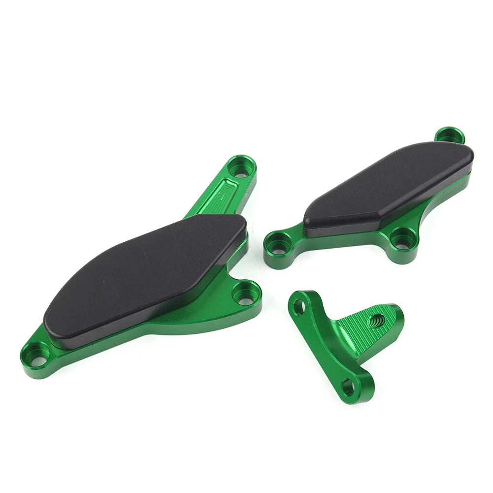 Engine Slider Frame Crash Protector Pads for Kawasaki Ninja ZX10R (2008–2010)