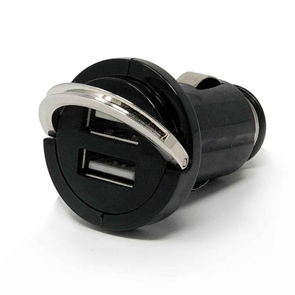 Set of 2 Dual USB Charger Adapter for Cigarette Lighter (12V-24V) FO3735-M2