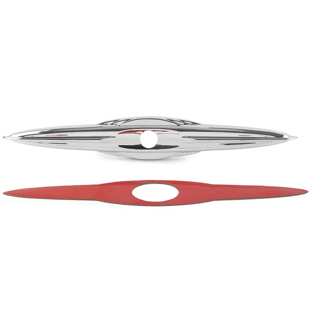 Chrome Rear Trunk Latch Accent Trim for Harley Street Tri Glide Trike