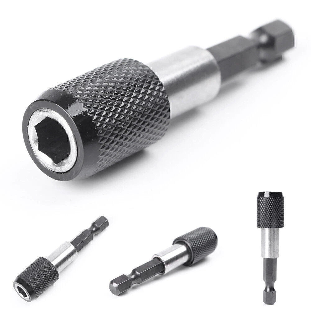 1/4" Impact Drive Hex Shank Quick Release Chuck Adapter for