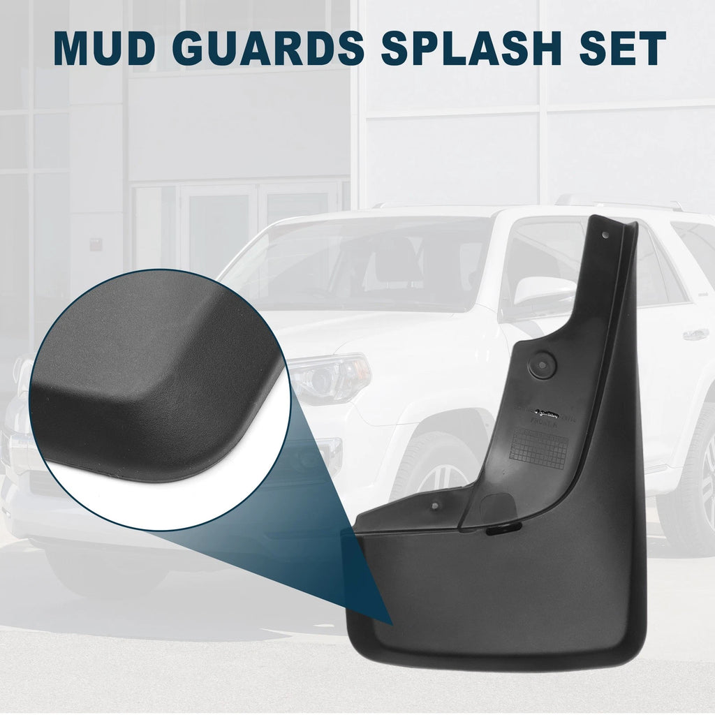 Mud Flaps Splash Guards Front for Toyota 4Runner (2010–2023)