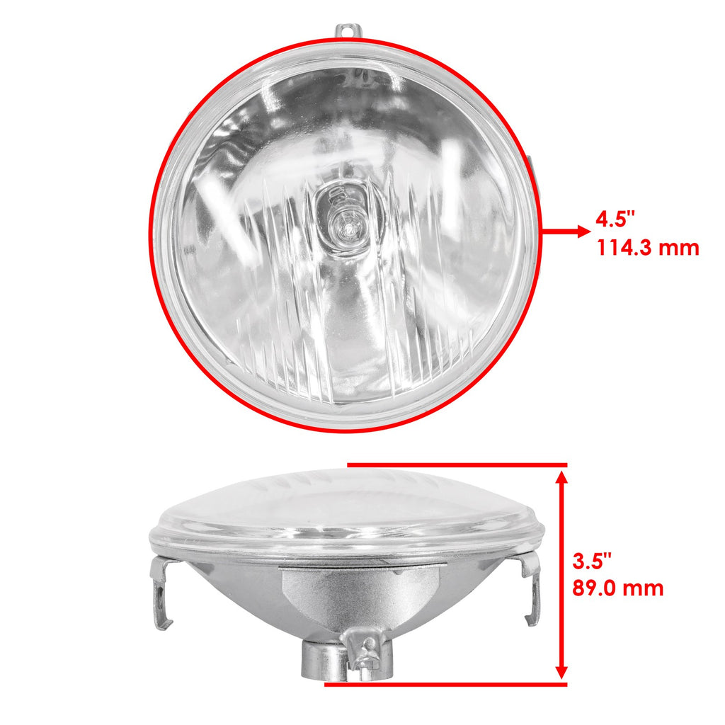 Headlight and Halogen Bulb Replacement for Yamaha Banshee 350 YFZ350 (1996–2001)