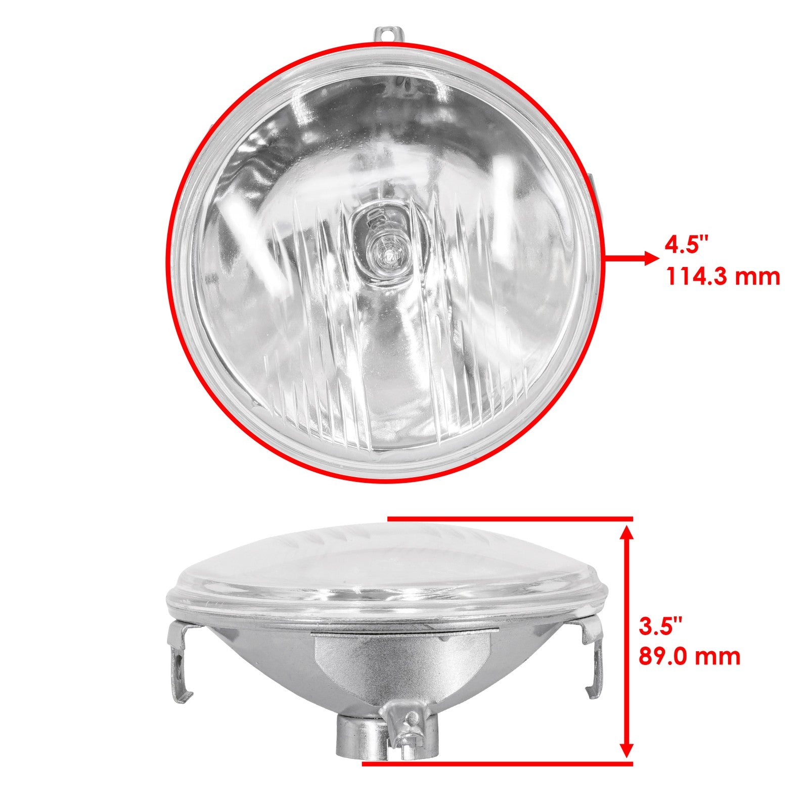 Headlight and Halogen Bulb Replacement for Yamaha Banshee 350 YFZ350 (1996–2001)