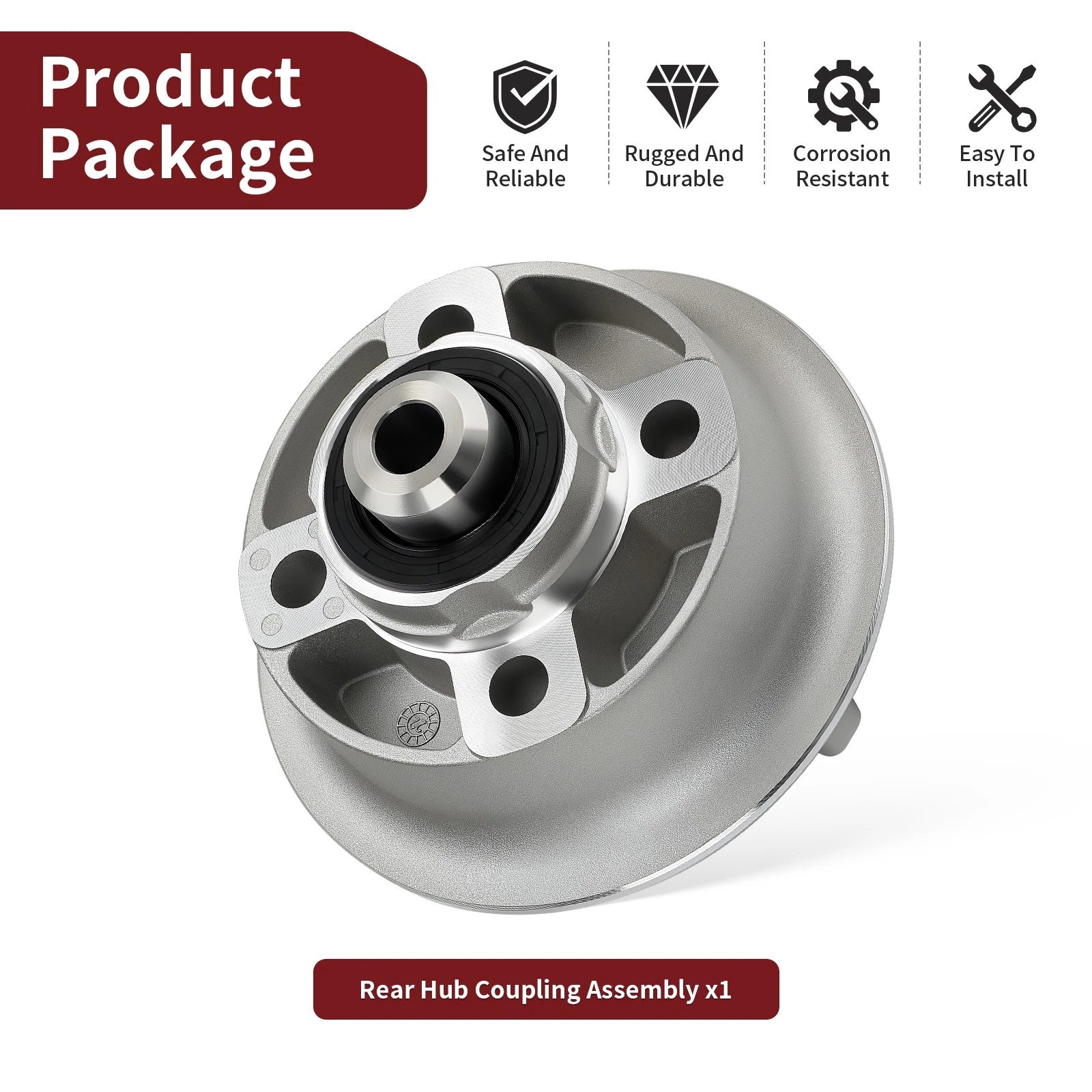 Rear Hub Coupling Assembly 42033-1223 for Kawasaki KLX110R (2021–2024)