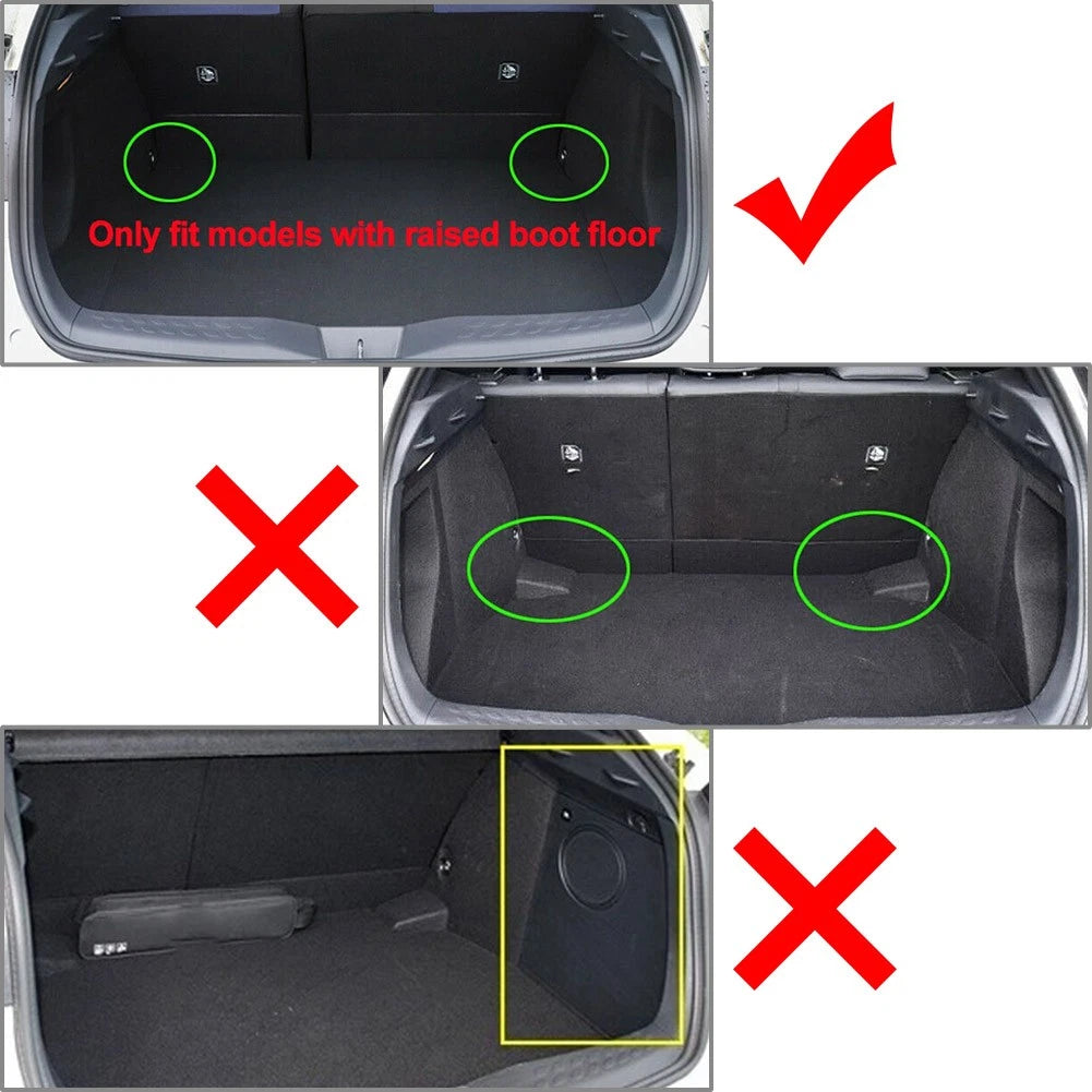 Rear Trunk Cargo Floor Tray for Toyota C-HR (2017–2022)