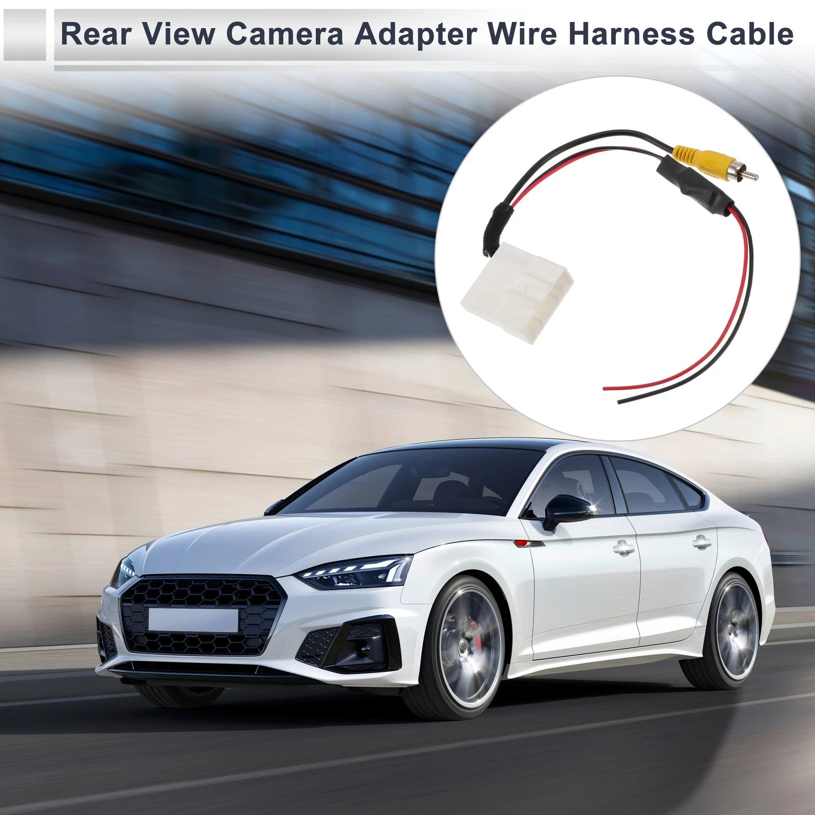 Rear View Camera Adapter Wire Harness Cable for Toyota Tundra (2014–2014)